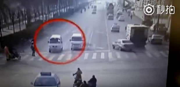 PARANORMAL Etrange accident inexpliqué en Chine